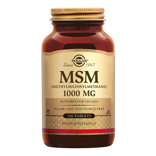 SOLGAR MSM 1000 MG 120 TABL